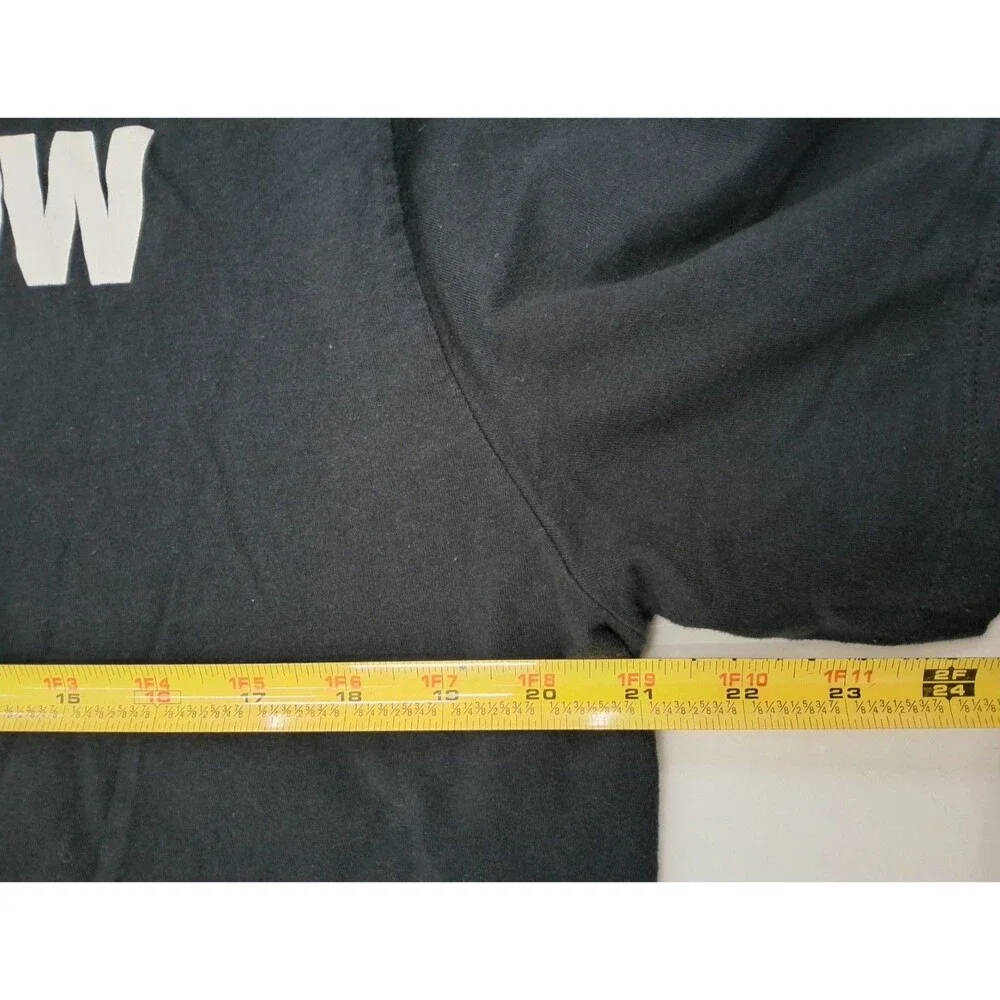 The Nike Tee T-Shirt All I Know Is Win Large Tee Graphic Print Shirt Black Used